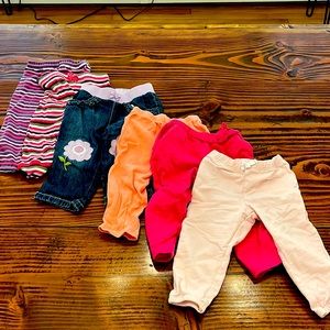 Bundle Girls Pants (12 M) (6 Pairs)